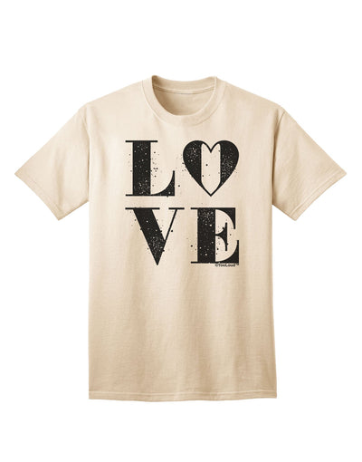 Love Splatter: Premium Adult T-Shirt for Contemporary Fashion Enthusiasts-Mens T-shirts-TooLoud-Natural-Small-Davson Sales