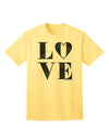 Love Splatter: Premium Adult T-Shirt for Contemporary Fashion Enthusiasts-Mens T-shirts-TooLoud-Yellow-Small-Davson Sales