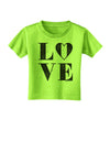 Love Splatter Toddler T-Shirt-Toddler T-Shirt-TooLoud-Lime-Green-2T-Davson Sales