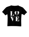 Love Splatter Toddler T-Shirt Dark-Toddler T-Shirt-TooLoud-Black-2T-Davson Sales