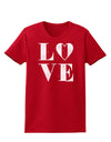 Love Splatter Womens Dark T-Shirt-TooLoud-Red-X-Small-Davson Sales