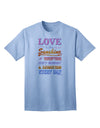 Love is like Sunshine - Inspirational Quote Adult T-Shirt Collection-Mens T-shirts-TooLoud-Light-Blue-Small-Davson Sales