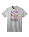 Love is like Sunshine - Inspirational Quote Adult T-Shirt Collection-Mens T-shirts-TooLoud-AshGray-Small-Davson Sales