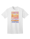Love is like Sunshine - Premium Sunburst Adult T-Shirt for the Modern Individual-Mens T-shirts-TooLoud-White-Small-Davson Sales