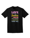 Love is like Sunshine - Quote Adult Dark T-Shirt-Mens T-Shirt-TooLoud-Black-Small-Davson Sales