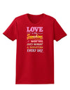 Love is like Sunshine - Quote Womens Dark T-Shirt-TooLoud-Red-X-Small-Davson Sales