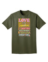 Love is like Sunshine - Sunburst Adult Dark T-Shirt-Mens T-Shirt-TooLoud-Military-Green-Small-Davson Sales