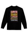 Love is like Sunshine - Sunburst Adult Long Sleeve Dark T-Shirt-TooLoud-Black-Small-Davson Sales