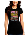 Love is like Sunshine - Sunburst Juniors Crew Dark T-Shirt-T-Shirts Juniors Tops-TooLoud-Black-Juniors Fitted Small-Davson Sales