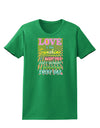 Love is like Sunshine - Sunburst Womens Dark T-Shirt-TooLoud-Kelly-Green-X-Small-Davson Sales