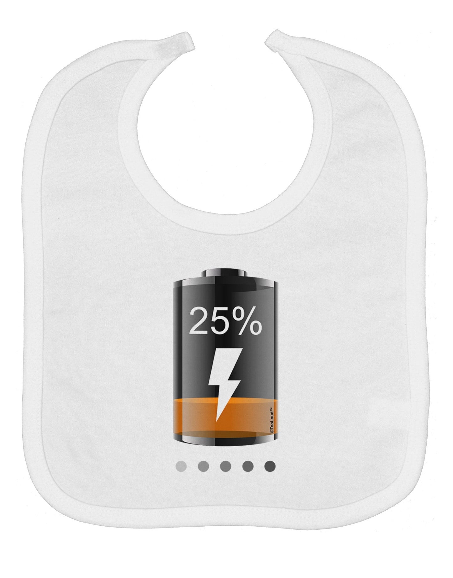 Low Energy 25 Percent Baby Bib