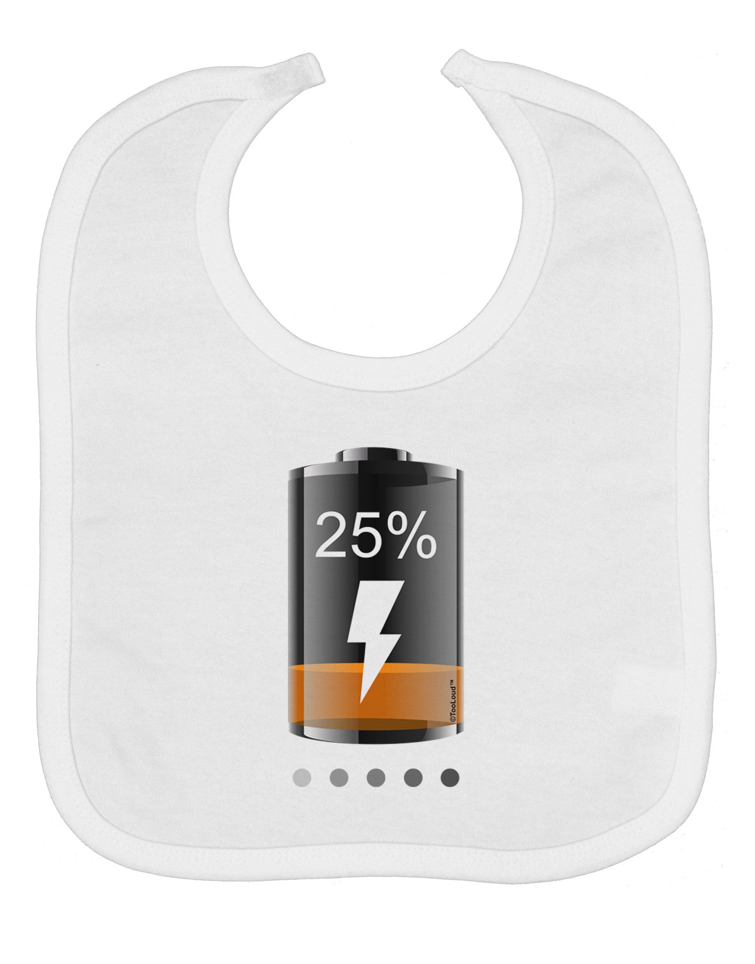 Low Energy 25 Percent Baby Bib