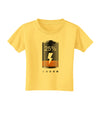 Low Energy 25 Percent Toddler T-Shirt-Toddler T-Shirt-TooLoud-Yellow-2T-Davson Sales