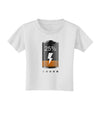 Low Energy 25 Percent Toddler T-Shirt-Toddler T-Shirt-TooLoud-White-2T-Davson Sales