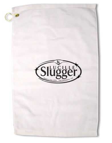 Lucille Slugger Logo Premium Cotton Golf Towel - 16 x 25 inch by TooLoud-Golf Towel-TooLoud-16x25"-Davson Sales