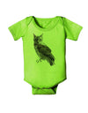 Lucky Cat Owl Baby Romper Bodysuit-Baby Romper-TooLoud-Lime-06-Months-Davson Sales