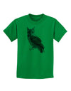 Lucky Cat Owl Childrens T-Shirt-Childrens T-Shirt-TooLoud-Kelly-Green-X-Small-Davson Sales