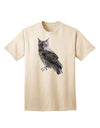 Lucky Cat Owl Premium Adult T-Shirt - Exclusively for Trendsetters-Mens T-shirts-TooLoud-Natural-Small-Davson Sales