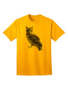 Lucky Cat Owl Premium Adult T-Shirt - Exclusively for Trendsetters-Mens T-shirts-TooLoud-Gold-Small-Davson Sales