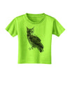 Lucky Cat Owl Toddler T-Shirt-Toddler T-Shirt-TooLoud-Lime-Green-2T-Davson Sales