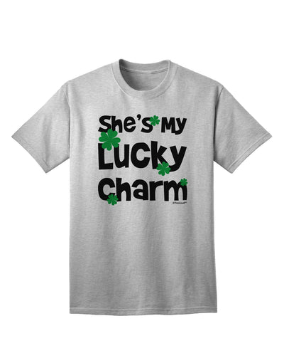 Lucky Charm Collection: Coordinated Couples Design Adult T-Shirt by TooLoud-Mens T-shirts-TooLoud-AshGray-Small-Davson Sales