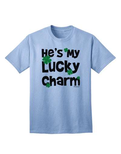Lucky Charms Unite - Coordinated Couples Design Adult T-Shirt by TooLoud-Mens T-shirts-TooLoud-Light-Blue-Small-Davson Sales