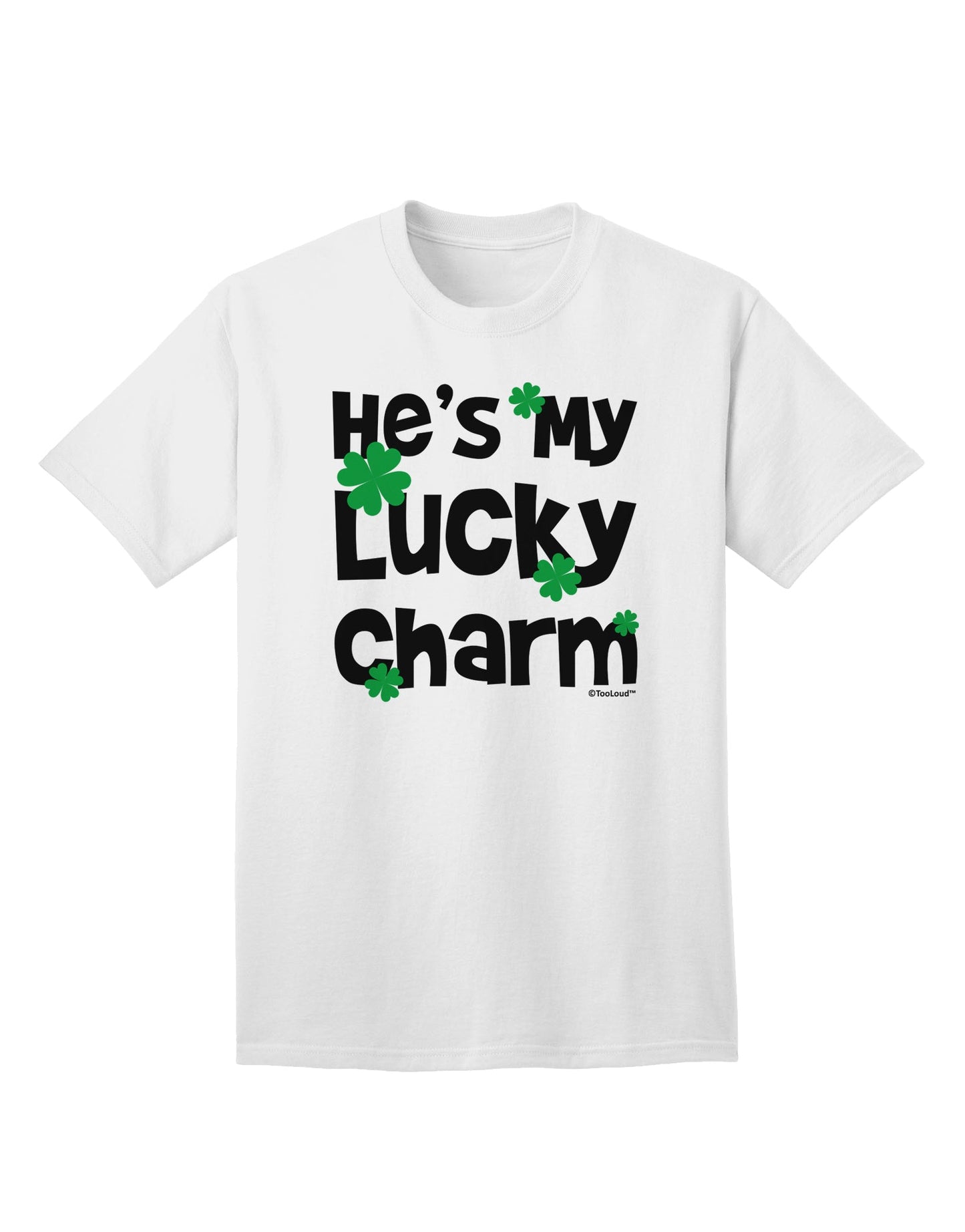 Lucky Charms Unite - Coordinated Couples Design Adult T-Shirt by TooLoud-Mens T-shirts-TooLoud-White-Small-Davson Sales