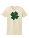 Lucky Four Leaf Clover St Patricks Day Womens T-Shirt-Womens T-Shirt-TooLoud-Natural-X-Small-Davson Sales