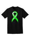 Lyme Disease Awareness Ribbon - Lime Green Adult Dark T-Shirt-Mens T-Shirt-TooLoud-Black-Small-Davson Sales