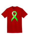 Lyme Disease Awareness Ribbon - Lime Green Adult Dark T-Shirt-Mens T-Shirt-TooLoud-Red-Small-Davson Sales