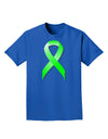 Lyme Disease Awareness Ribbon - Lime Green Adult Dark T-Shirt-Mens T-Shirt-TooLoud-Royal-Blue-Small-Davson Sales