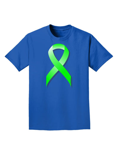 Lyme Disease Awareness Ribbon - Lime Green Adult Dark T-Shirt-Mens T-Shirt-TooLoud-Royal-Blue-Small-Davson Sales