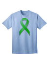 Lyme Disease Awareness Ribbon - Lime Green Adult T-Shirt-Mens T-Shirt-TooLoud-Light-Blue-Small-Davson Sales