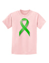 Lyme Disease Awareness Ribbon - Lime Green Childrens T-Shirt-Childrens T-Shirt-TooLoud-PalePink-X-Small-Davson Sales