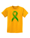 Lyme Disease Awareness Ribbon - Lime Green Childrens T-Shirt-Childrens T-Shirt-TooLoud-Gold-X-Small-Davson Sales