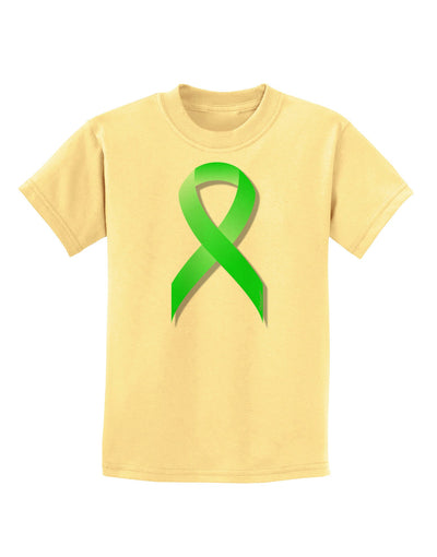 Lyme Disease Awareness Ribbon - Lime Green Childrens T-Shirt-Childrens T-Shirt-TooLoud-Daffodil-Yellow-X-Small-Davson Sales