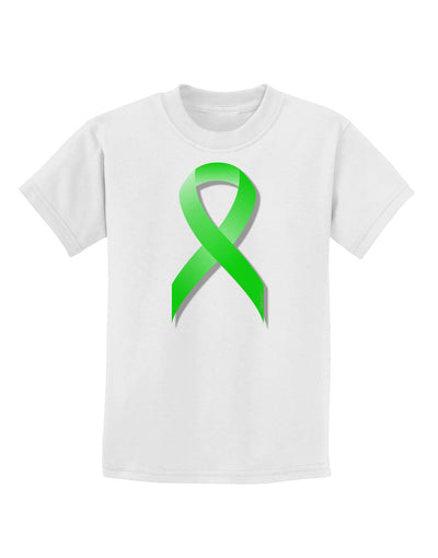 Lyme Disease Awareness Ribbon - Lime Green Childrens T-Shirt-Childrens T-Shirt-TooLoud-White-X-Small-Davson Sales