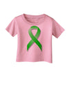 Lyme Disease Awareness Ribbon - Lime Green Infant T-Shirt-Infant T-Shirt-TooLoud-Candy-Pink-06-Months-Davson Sales