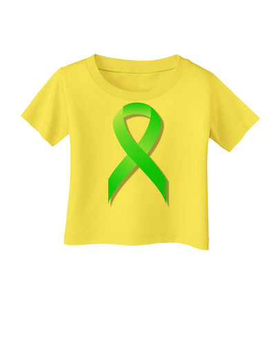 Lyme Disease Awareness Ribbon - Lime Green Infant T-Shirt-Infant T-Shirt-TooLoud-Yellow-06-Months-Davson Sales