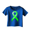 Lyme Disease Awareness Ribbon - Lime Green Infant T-Shirt Dark-Infant T-Shirt-TooLoud-Royal-Blue-06-Months-Davson Sales