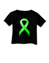 Lyme Disease Awareness Ribbon - Lime Green Infant T-Shirt Dark-Infant T-Shirt-TooLoud-Black-06-Months-Davson Sales