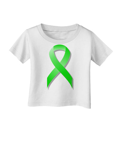 Lyme Disease Awareness Ribbon - Lime Green Infant T-Shirt-Infant T-Shirt-TooLoud-White-06-Months-Davson Sales