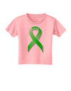 Lyme Disease Awareness Ribbon - Lime Green Toddler T-Shirt-Toddler T-Shirt-TooLoud-Candy-Pink-2T-Davson Sales