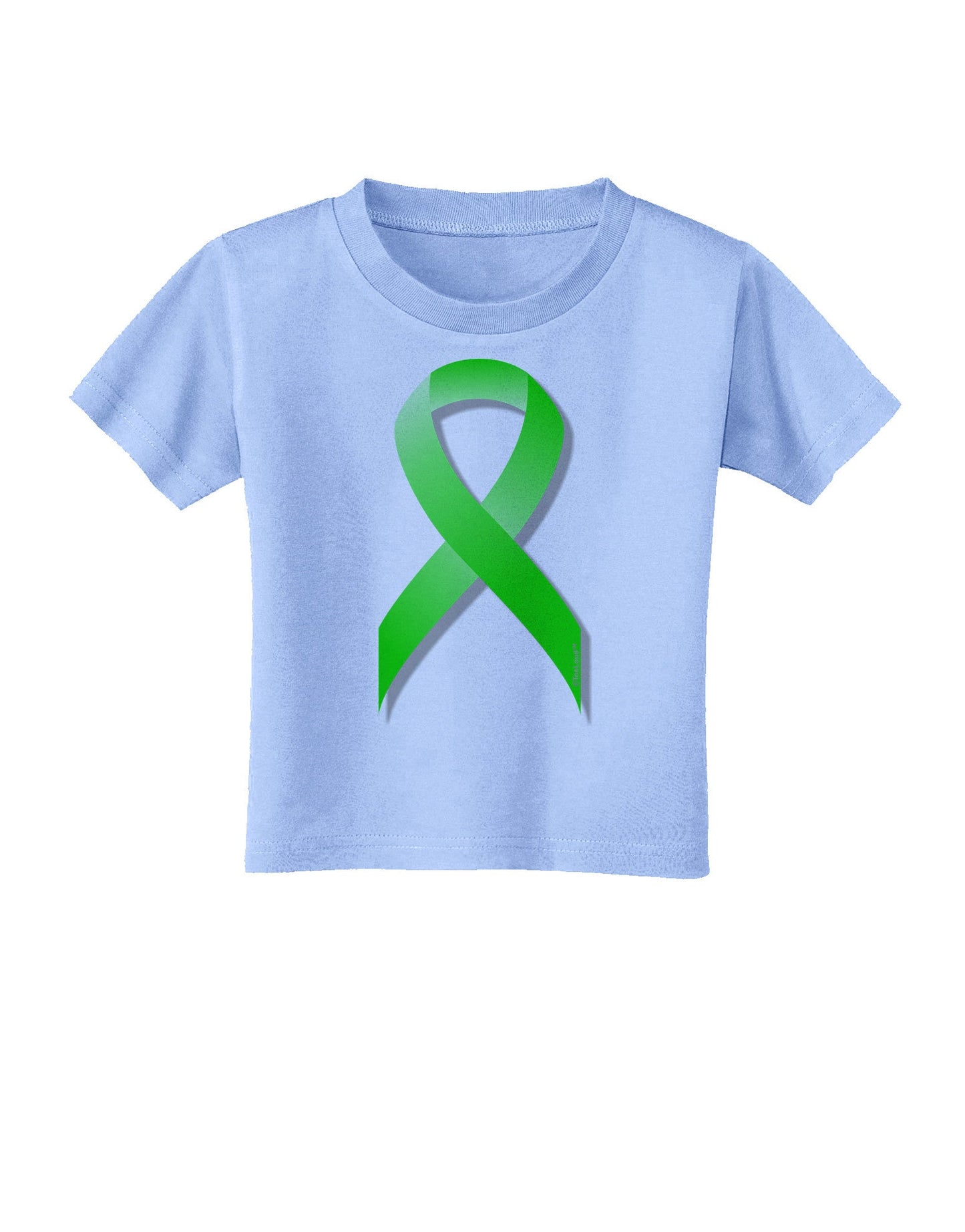 Lyme Disease Awareness Ribbon - Lime Green Toddler T-Shirt-Toddler T-Shirt-TooLoud-Aquatic-Blue-2T-Davson Sales