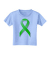 Lyme Disease Awareness Ribbon - Lime Green Toddler T-Shirt-Toddler T-Shirt-TooLoud-Aquatic-Blue-2T-Davson Sales