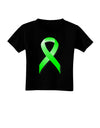 Lyme Disease Awareness Ribbon - Lime Green Toddler T-Shirt Dark-Toddler T-Shirt-TooLoud-Black-2T-Davson Sales