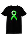 Lyme Disease Awareness Ribbon - Lime Green Womens Dark T-Shirt-TooLoud-Black-X-Small-Davson Sales