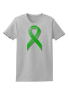 Lyme Disease Awareness Ribbon - Lime Green Womens T-Shirt-Womens T-Shirt-TooLoud-AshGray-X-Small-Davson Sales