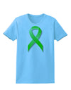 Lyme Disease Awareness Ribbon - Lime Green Womens T-Shirt-Womens T-Shirt-TooLoud-Aquatic-Blue-X-Small-Davson Sales