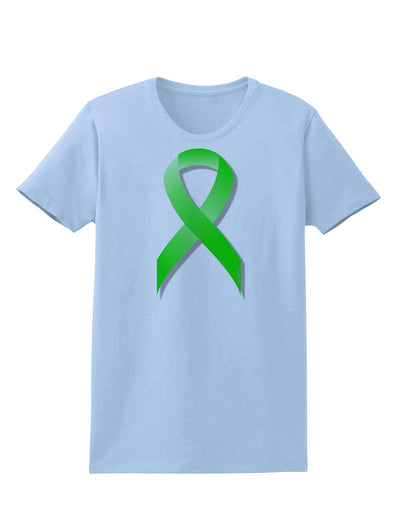 Lyme Disease Awareness Ribbon - Lime Green Womens T-Shirt-Womens T-Shirt-TooLoud-Light-Blue-X-Small-Davson Sales